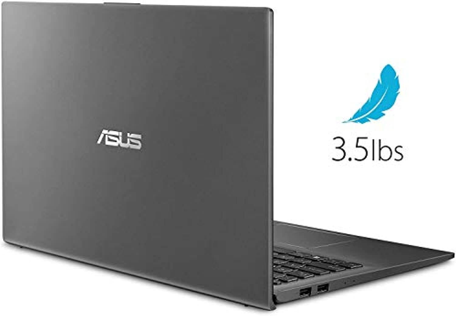 Latest Asus VivoBook 15 15.6" FHD 1080p Lightweight Thin and Light Laptop Computer AMD Ryzen 3 3200U Up to 3.5 GHz 8GB RAM 1TB SSD Vega 3 Graphics Fingerprint Scanner Type-C Backlit Keyboard Win 10