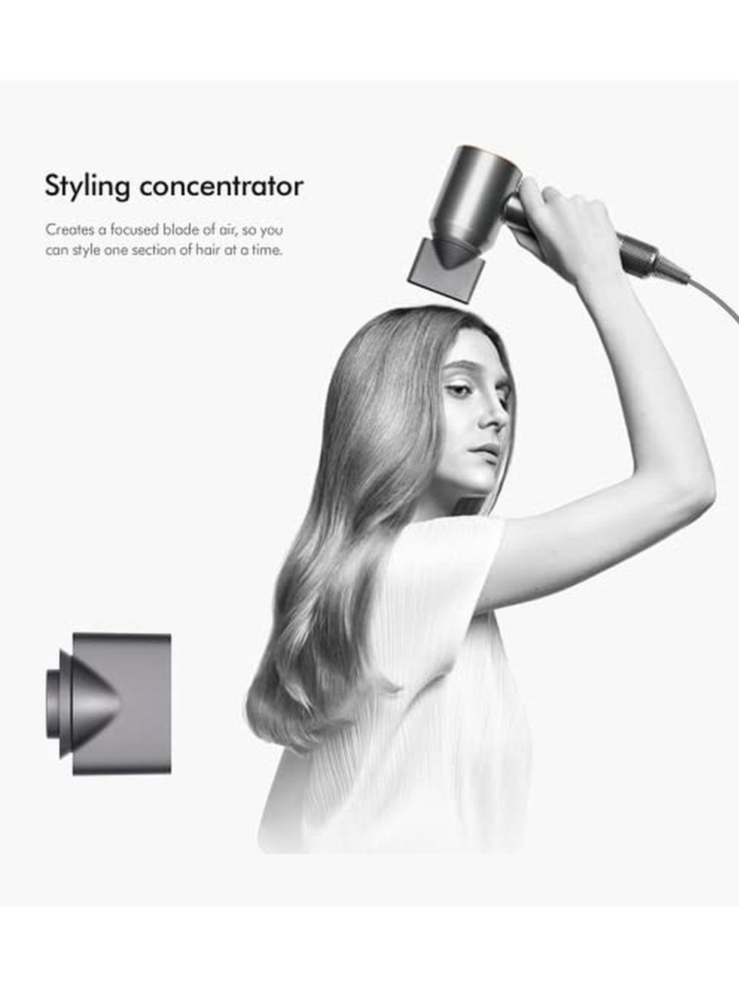 Dyson Supersonic Hair Dryer In Nickel/Copper Colorway