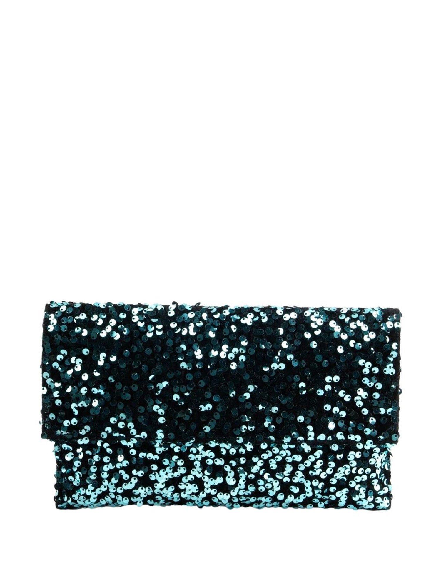 Odette Green Embellished Sling Handbag