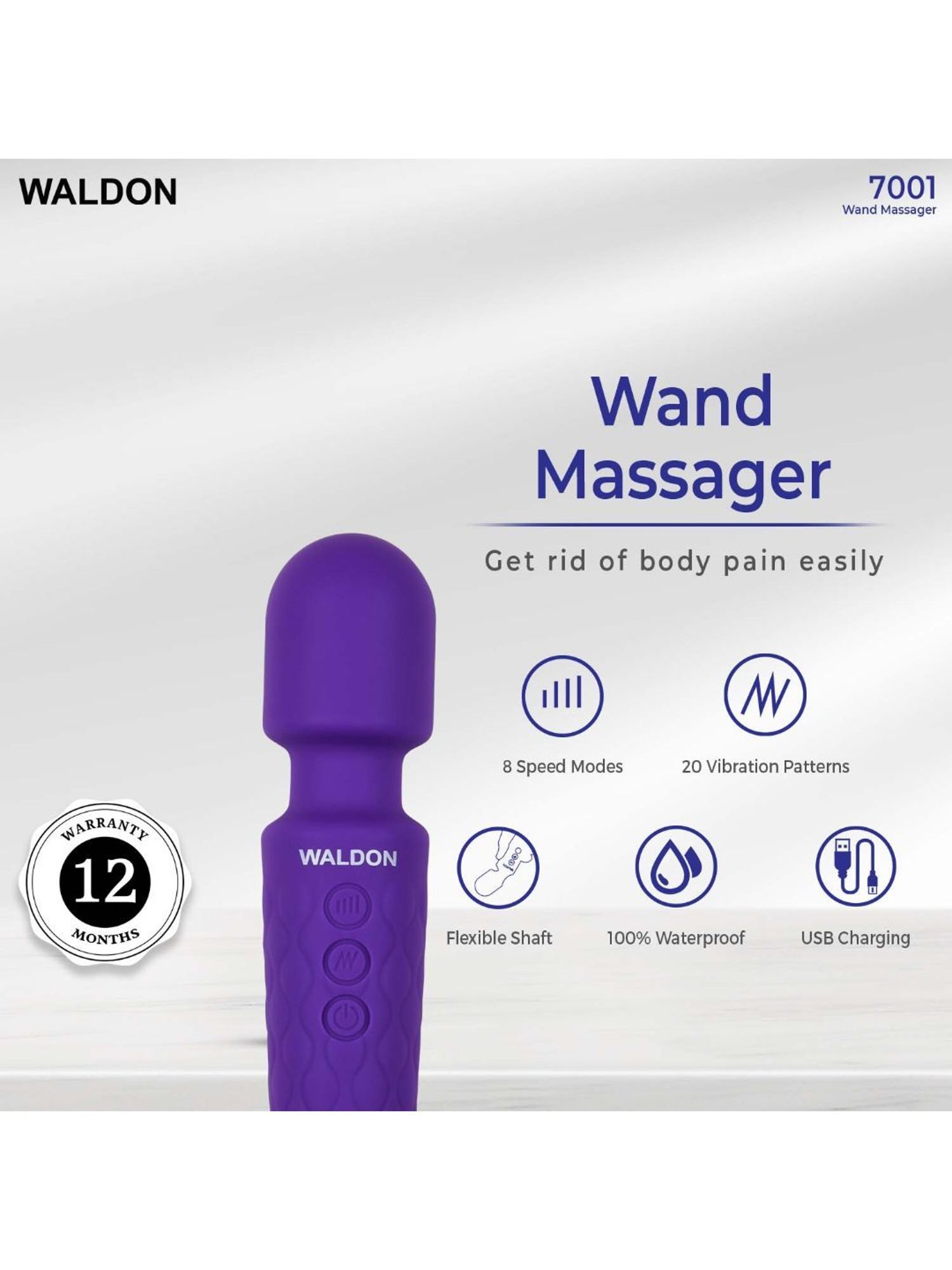 Caresmith Bloom Rose Quartz Gua Sha Face Massage Tool for Women, Battery Powered (Rose Quartz)