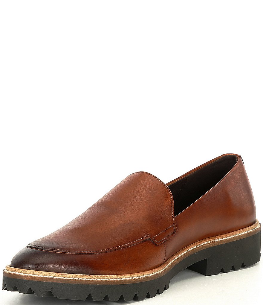 ECCO Incise Tailored Leather Loafers