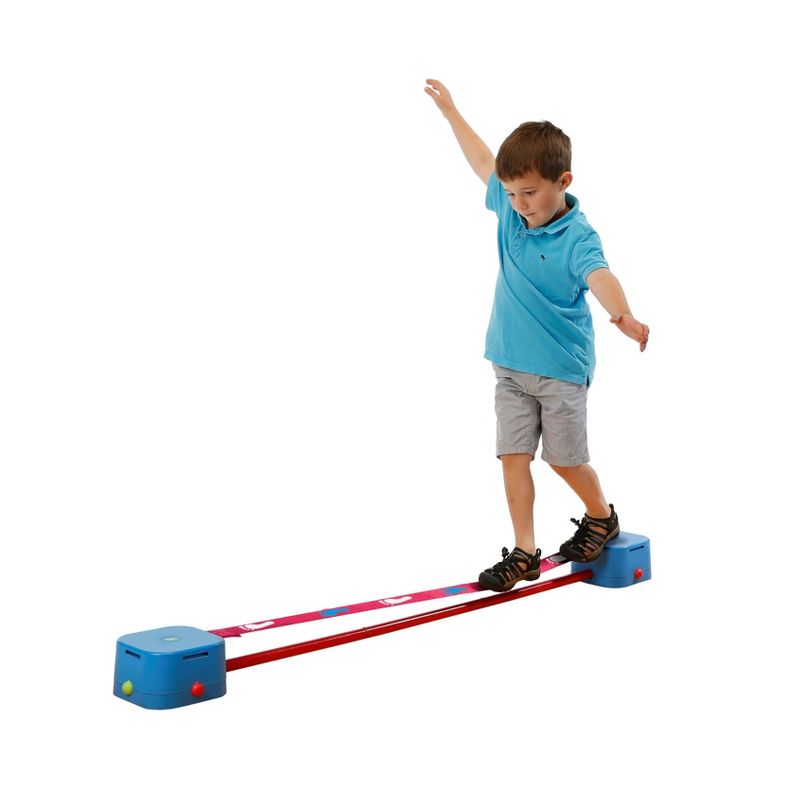 Playzone-Fit Balance Blox Slackline Kit Indoor/Outdoor Balance Beam for Kids' Active Play