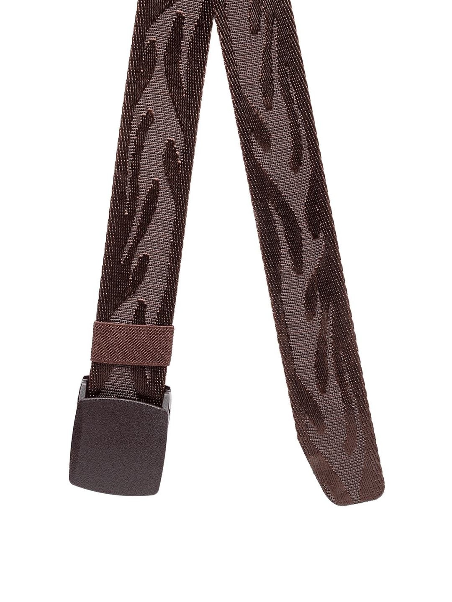 Apsis Brown Synthetic Waist Belt for Unisex