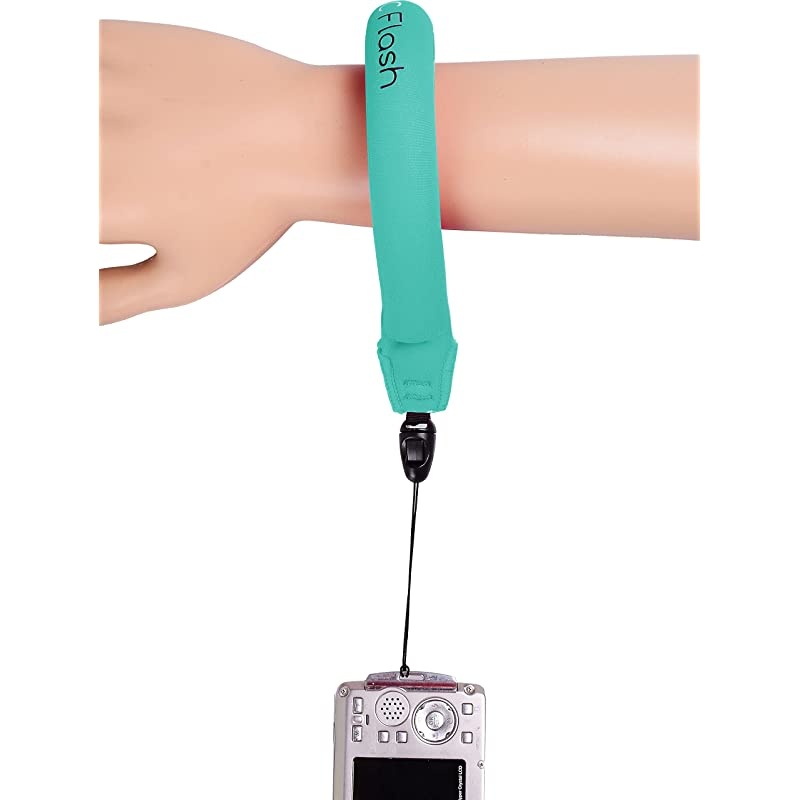 Waterproof Camera Float - Pack of 2 - Turquoise & Purple