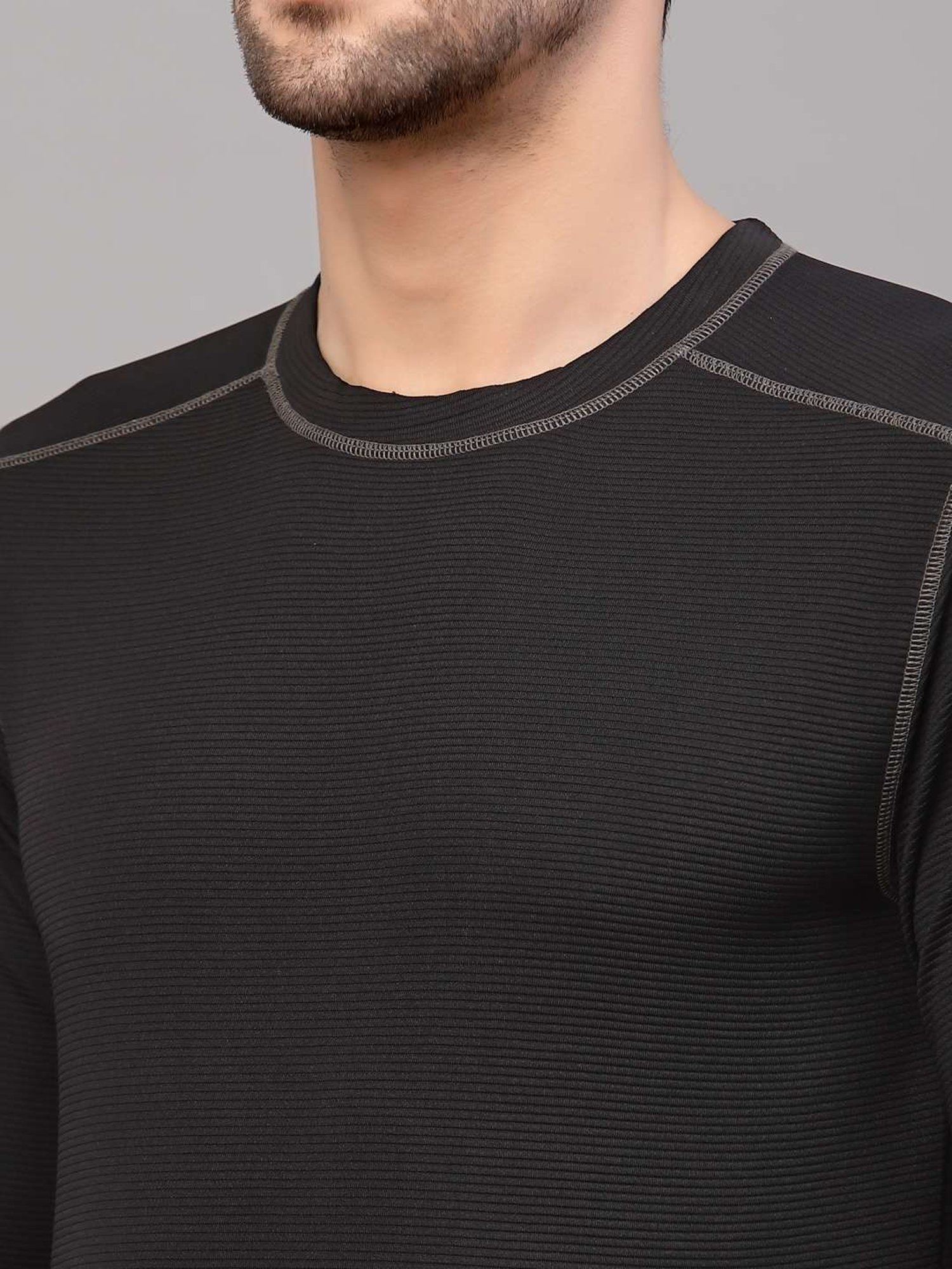 Rigo Jed Black Slim Fit T-Shirt