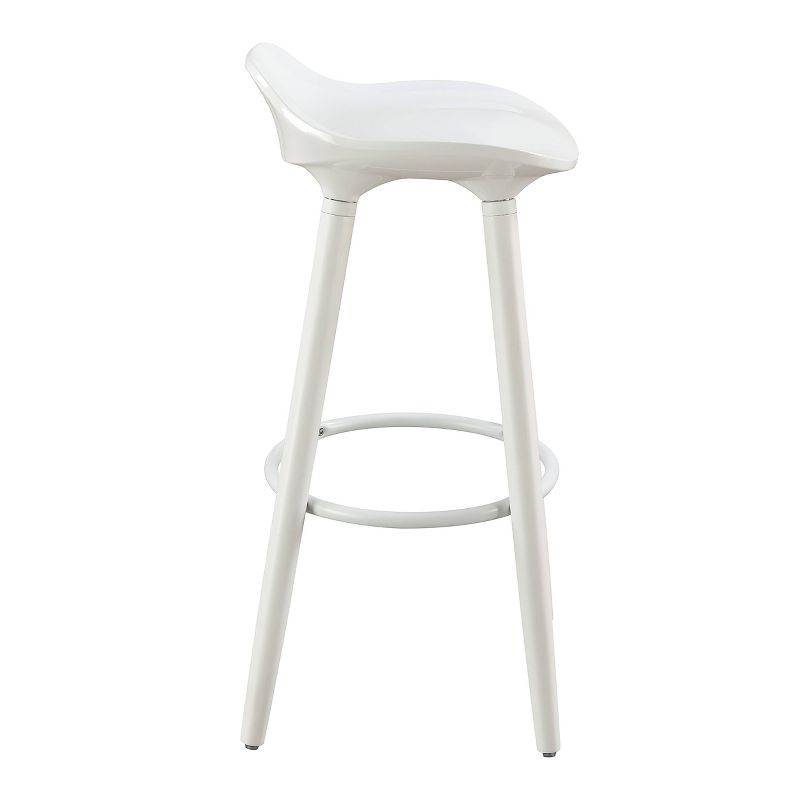 Baylyn Barstools White - Adore Decor
