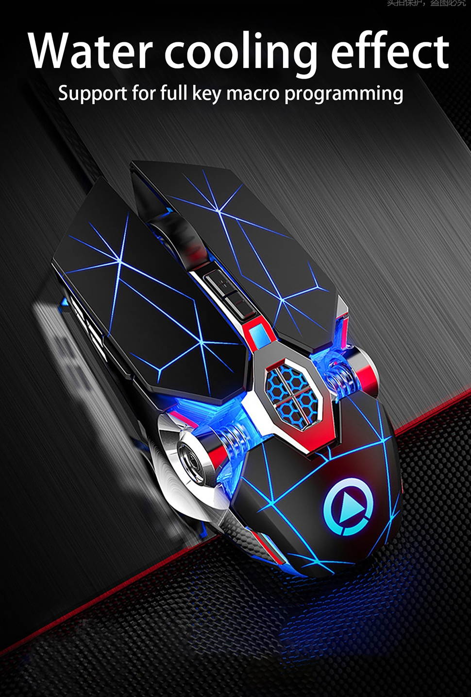 Professional Wired Gaming Mouse 6 Button 3200DPI LED Optical USB Computer Mouse Game Mice Silent Mouse Mause For PC laptop Gamer