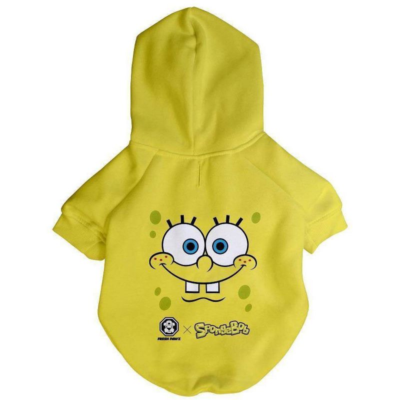 Fresh Pawz Spongebob X Fresh Pawz Face Dog Hoodie - L