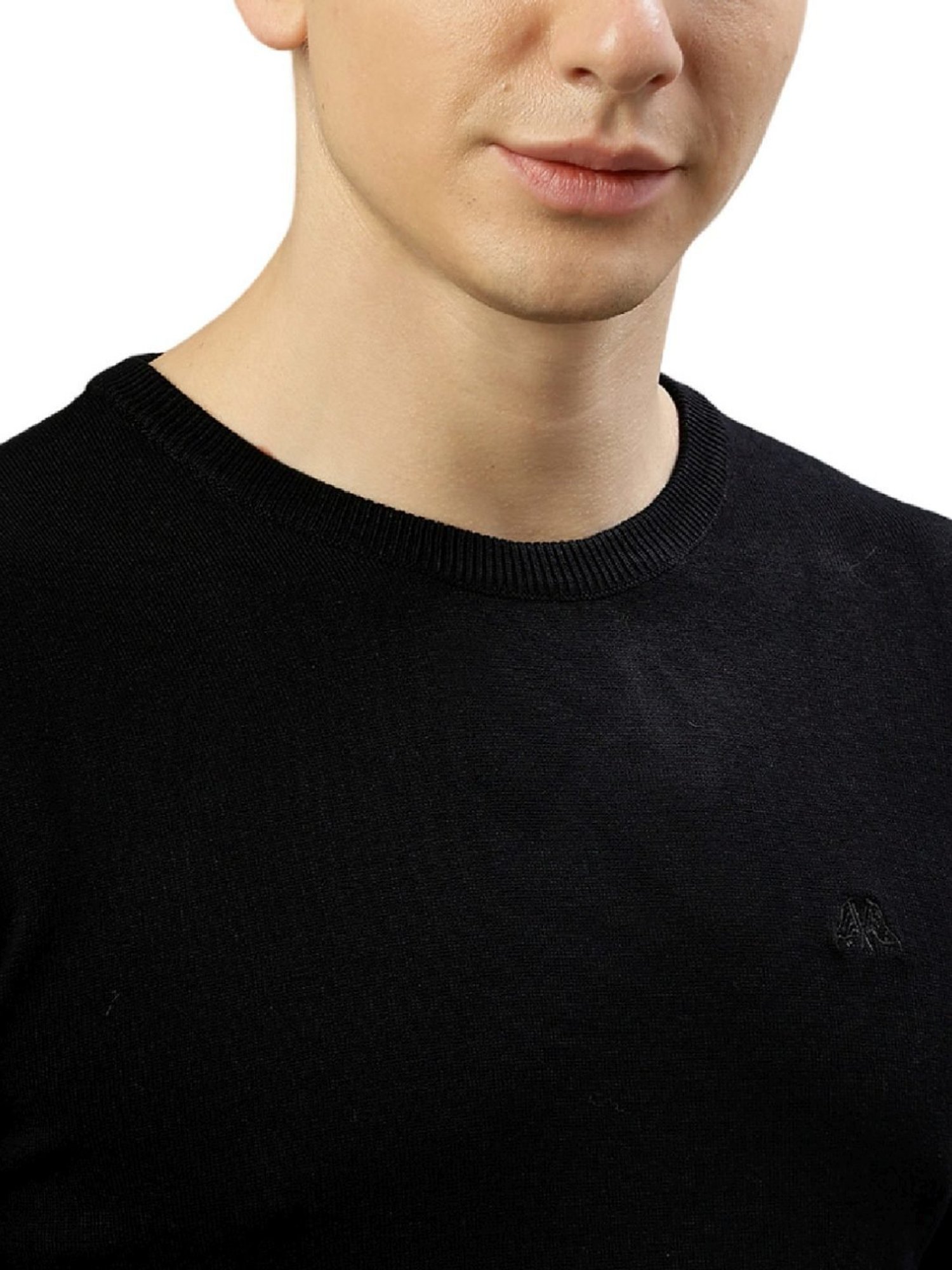 Lindbergh Black Slim Fit Sweaters