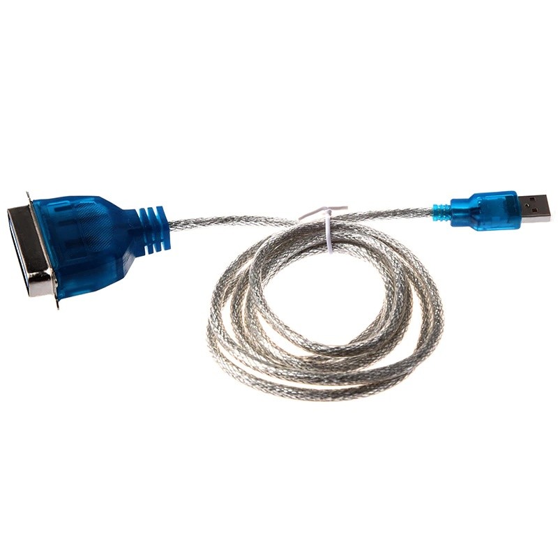 to Parallel IEEE 1284 Printer Adapter Cable PC (Connect your old parallel printer to a  port)