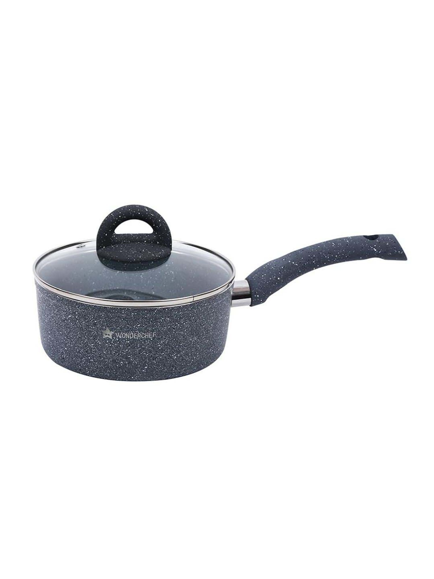 Wonderchef Granite Induction Bottom Non-Stick 18cm Sauce Pan