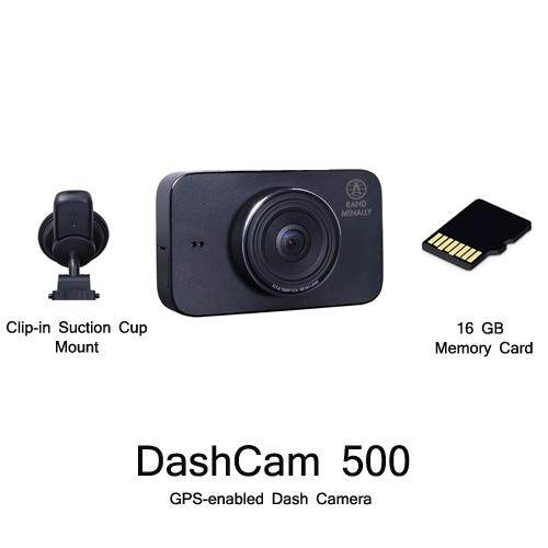 Rand Mcnally DashCam 500 3 Inch Screen Dash Camera