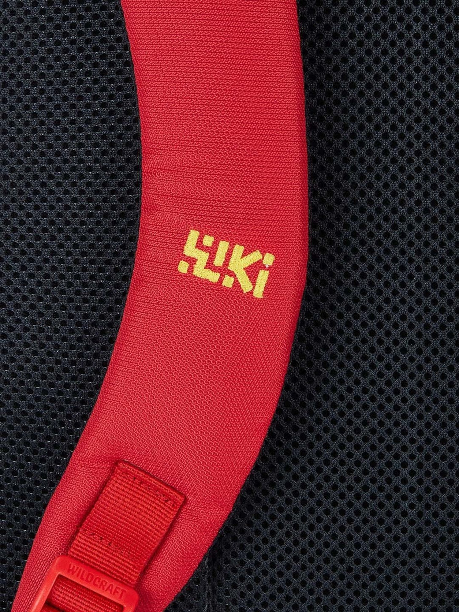 Wiki 24 Ltrs Black Medium Backpack