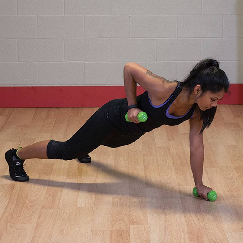 Body-Solid Tools Vinyl Dumbbell Set - (1-10lbs)