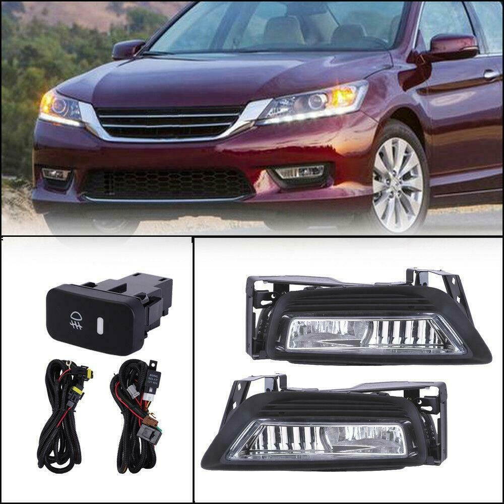 For 2013-2015 Honda Accord Sedan 4Dr Replacement Fog Lights Switch Left Right