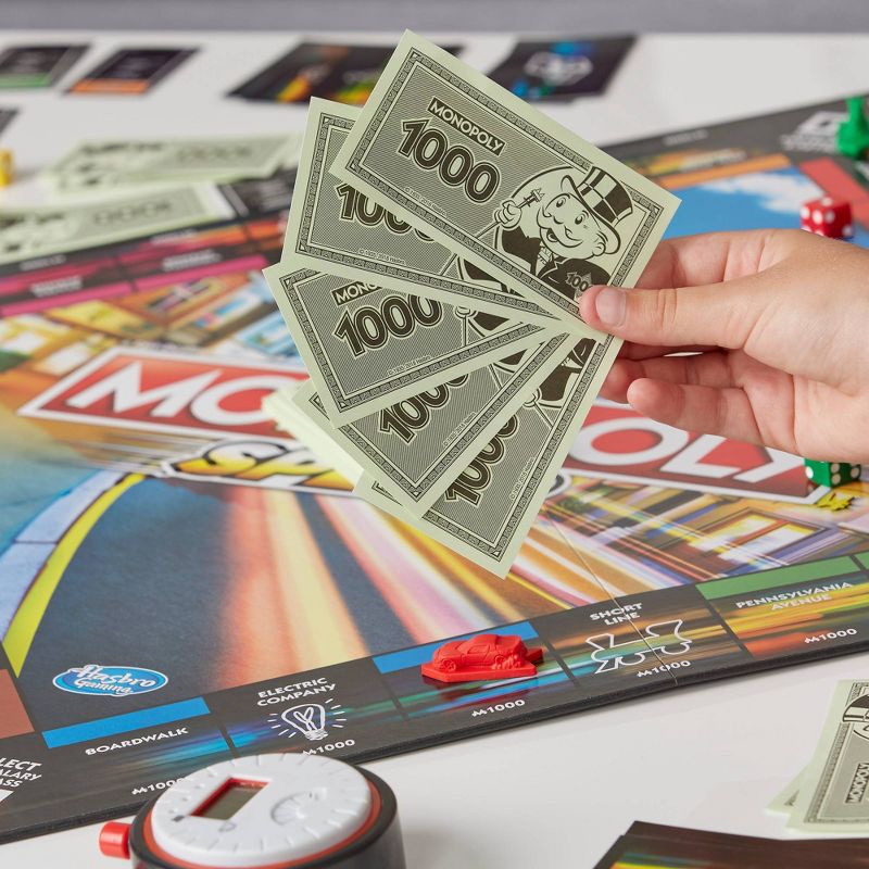 Speed Monopoly Board Game