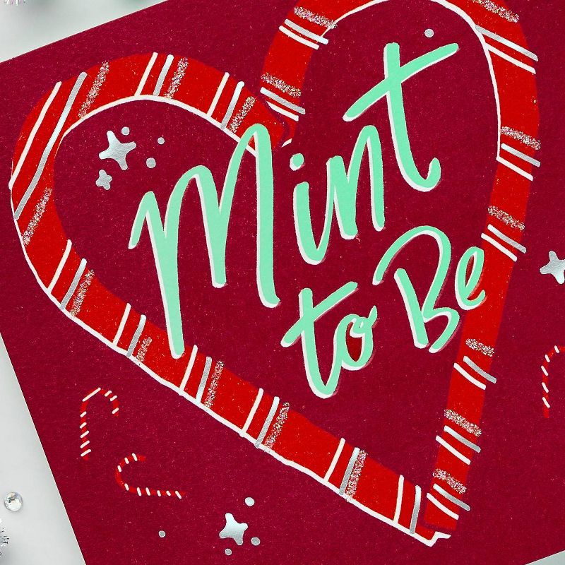 Mint To Be Christmas Greeting Card