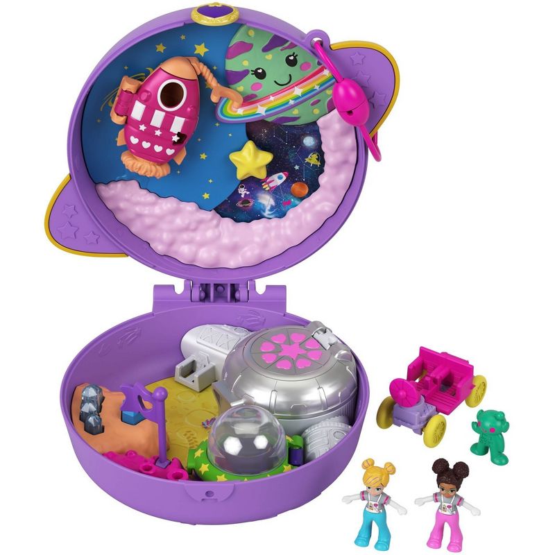 Polly Pocket Saturn Space Explorer Compact Playset