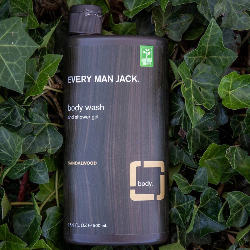 Every Man Jack Body Wash Sandalwood - 16.9oz