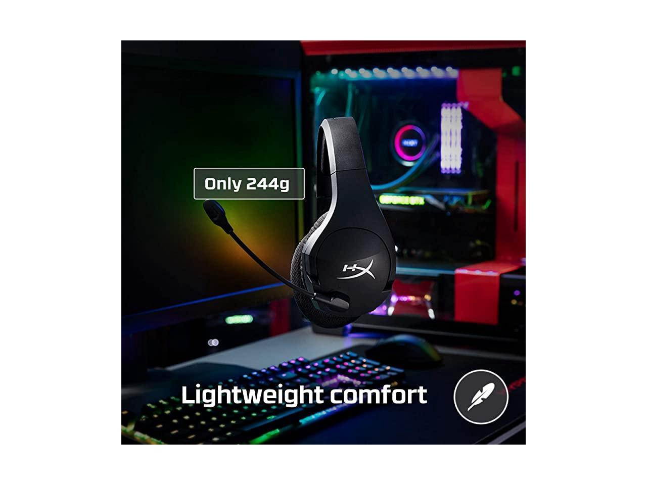 HyperX Cloud Stinger Core Wireless Gaming Headset for PC 71 Surround Sound Noise Cancelling Microphone Lightweight