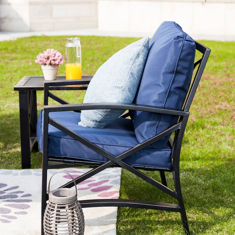 6pc Patio Fire Seating Set - Patio Festival