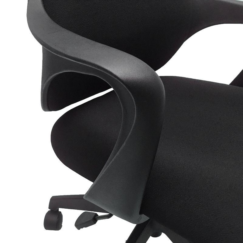 Wesley Mid Back Ergonomic Office Chair Black - X Rocker