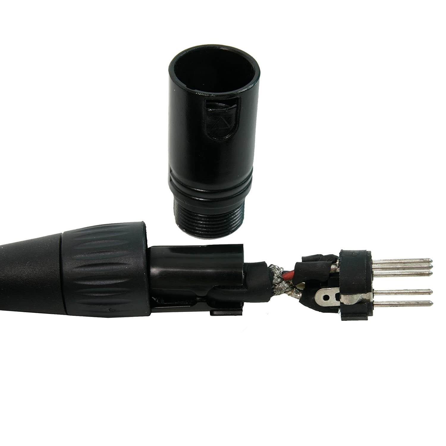 Elite Core VRL VRLDMX3PF5PM 3-Pin Female to 5-Pin Male DMX Adapter