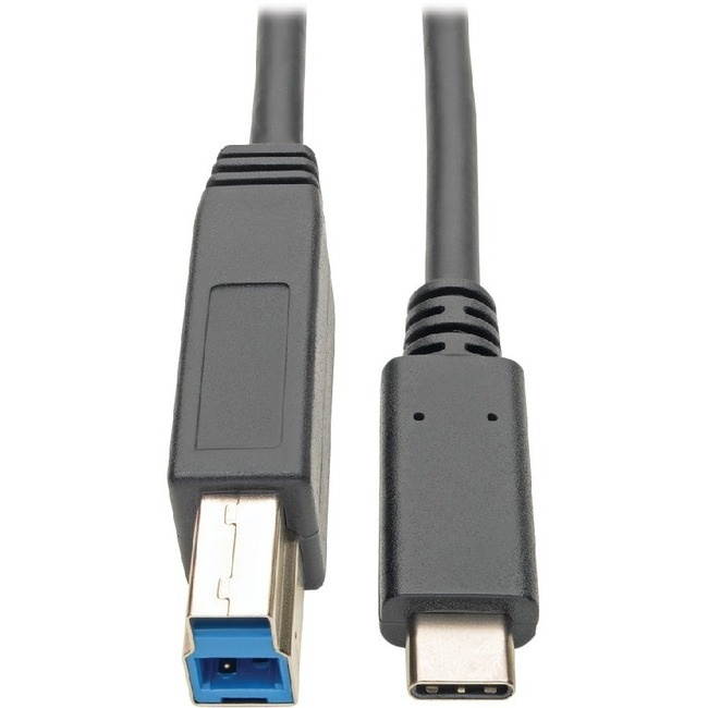 Tripp Lite U422-006 USB Type-C to USB Type-B Cable, 6 ft.