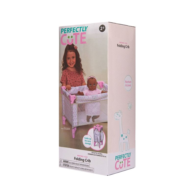 Perfectly Cute Folding Crib