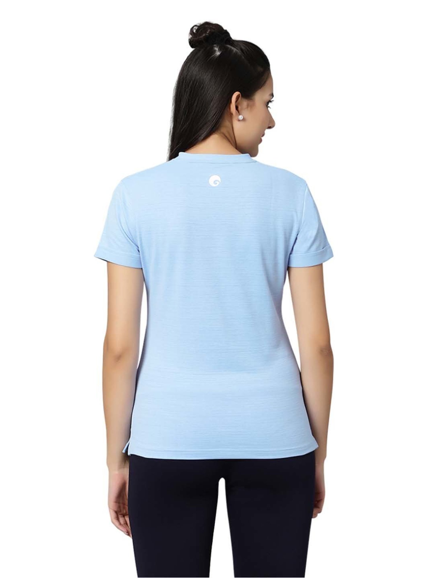 Omtex Blue & Green Regular Fit Sports T-Shirt - Pack Of 3
