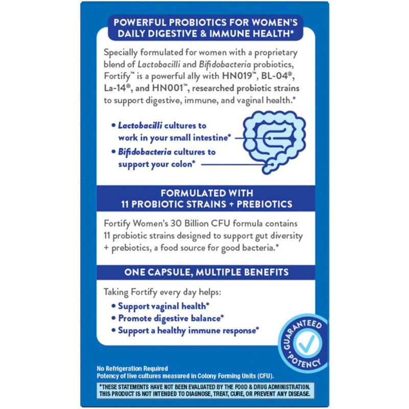 Nature's Way Fortify Women's Probiotic Capsules - 30ct