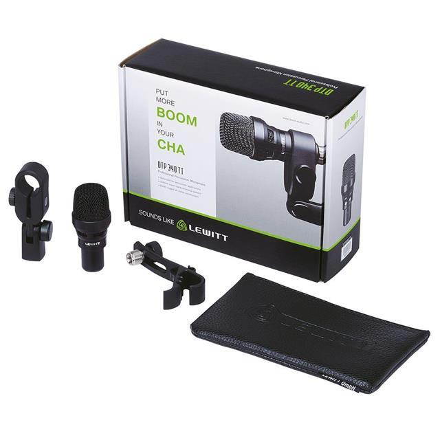 Lewitt DTP 340 TT Dynamic Performance Super-Cardioid Microphone #DTP-340-TT