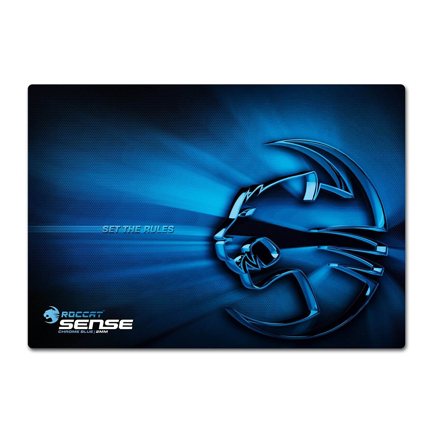 ROCCAT Sense - Chrome Blue - High Precision Gaming Mouse Pad