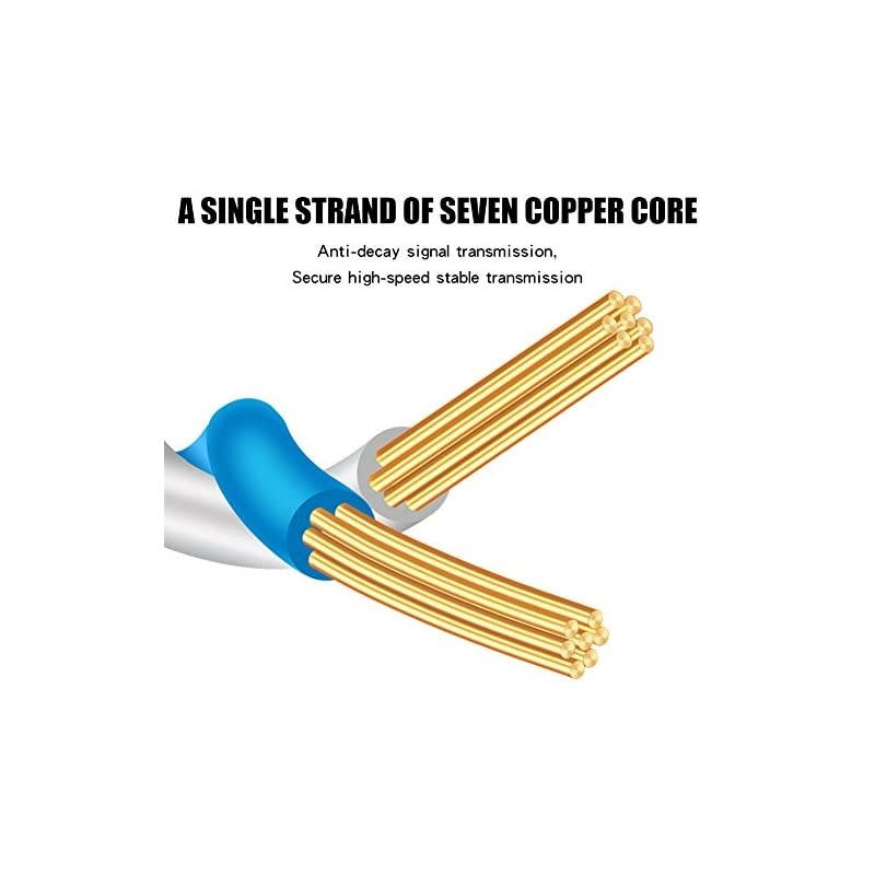 40Gb Cat8 Ethernet Cable Shielded Internet LAN Computer Patch Cord 2000MHz Faster Than Cat7 Cat6 High Speed SSTP Cable for Gaming Home Router 26 feet 8M