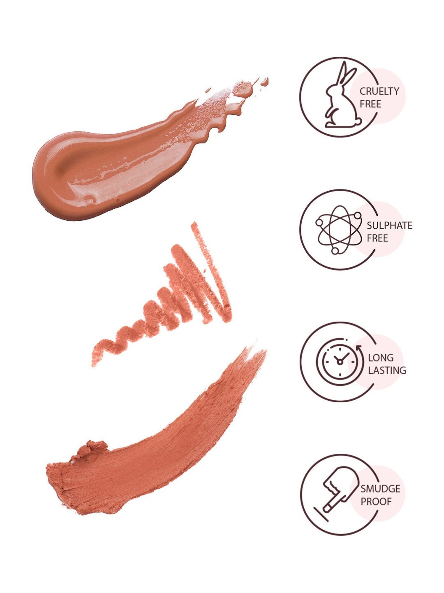 StarStruck By Sunny Leone Intense Matte Lip color Liquid Lip Color & Lip Liner Caramello