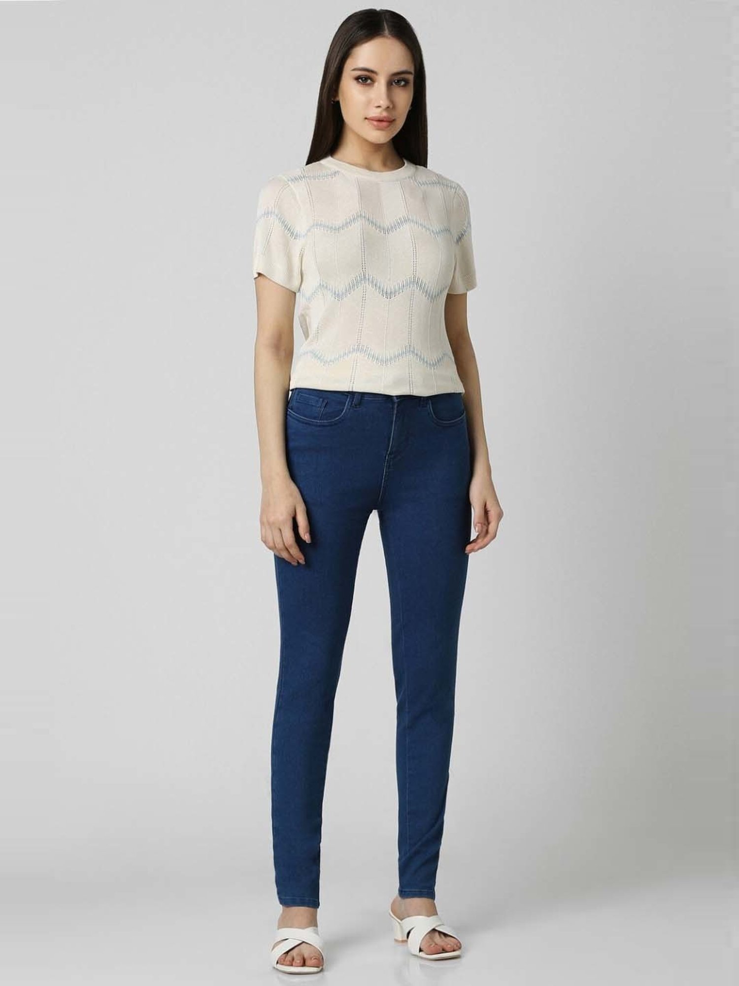 Van Heusen Beige Printed Top