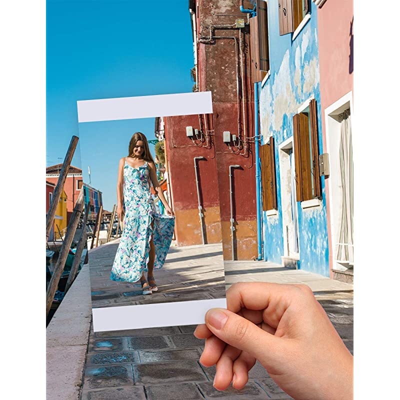 Photo Printer, Print (4 x 6) inch Photos, Bluetooth Instant Photo Printer, Android & iOS devices, only printer