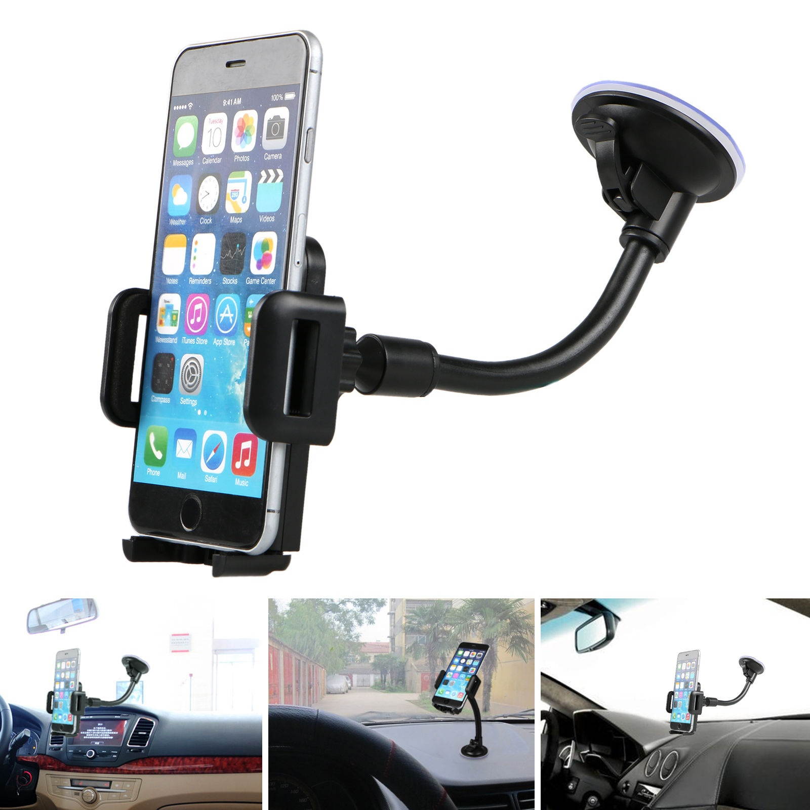 Universal Windshield Window Dashboard Vehicle Car Cell Phone Stand Mount Holder