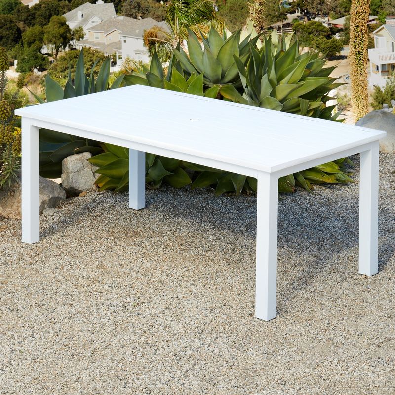 7pc Bridgeport Coastal Dining Set Blue - Royal Garden