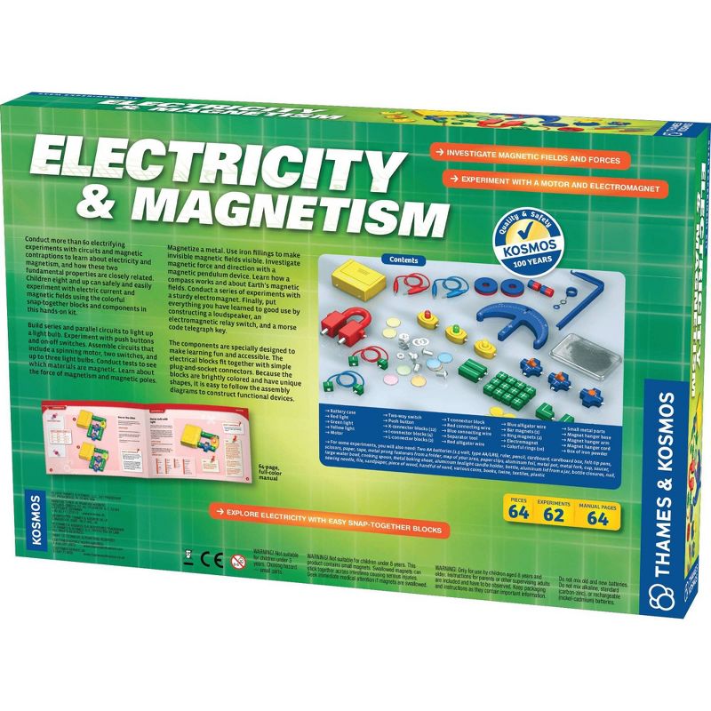 Thames & Kosmos Electricity & Magnetism Experiment Kit