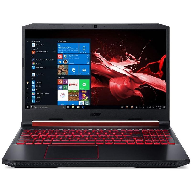Acer Nitro 5 - 15.6" Laptop AMD Ryzen 5 3550H 2.1GHz 8GB Ram 256GB SSD Win10Home - Manufacturer Refurbished