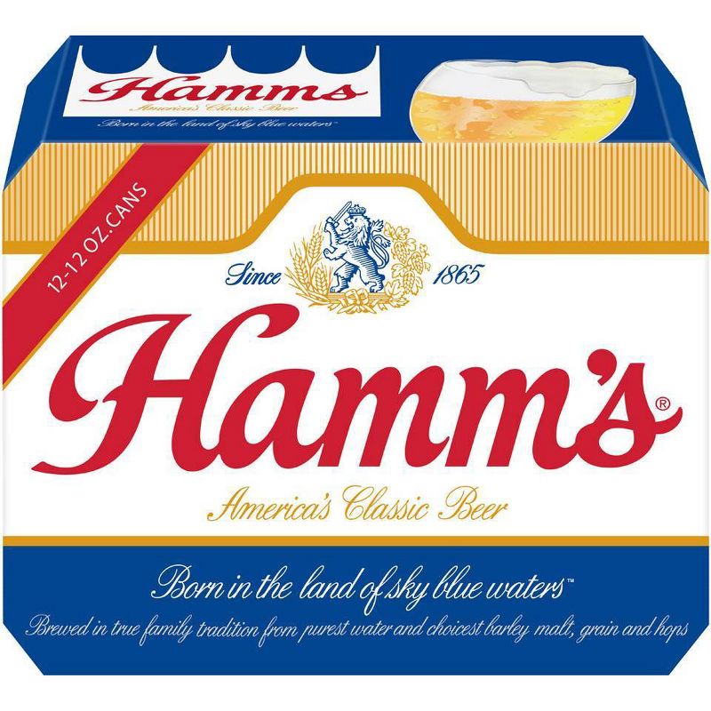 Hamm's Premium Beer - 12pk/12 fl oz Cans