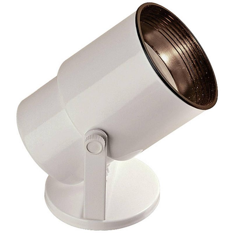 Pro Track Gloss White Adjustable LED Accent Uplight