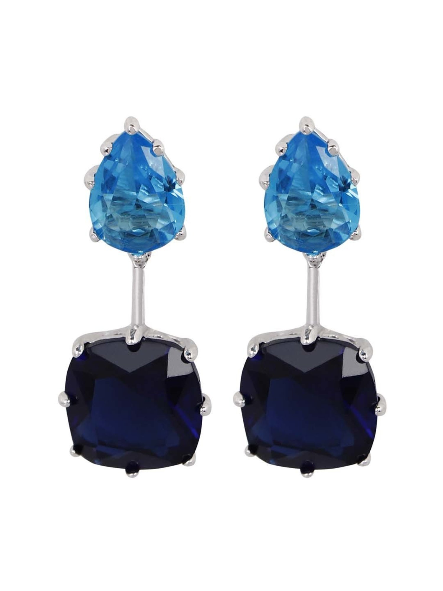 The Real Effect London 800 Silver Earrings for Women