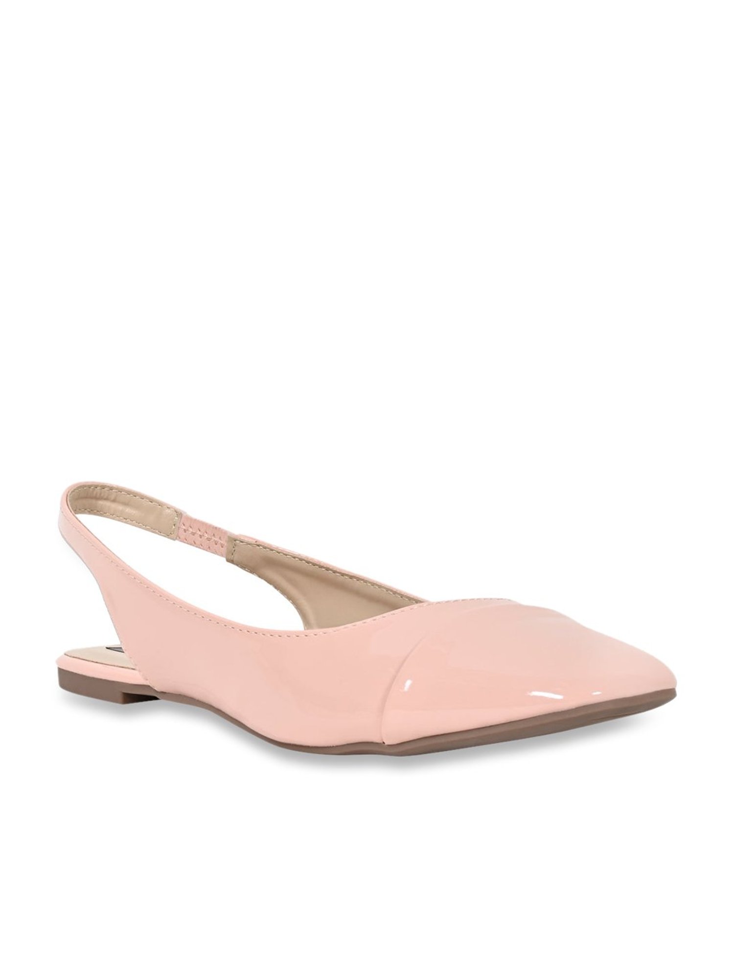 Jove Women's Pink Sling Back Sandals