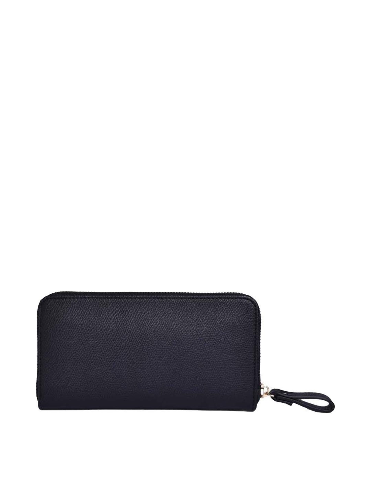 BELWABA Black Solid Zip Around Wallet for Women