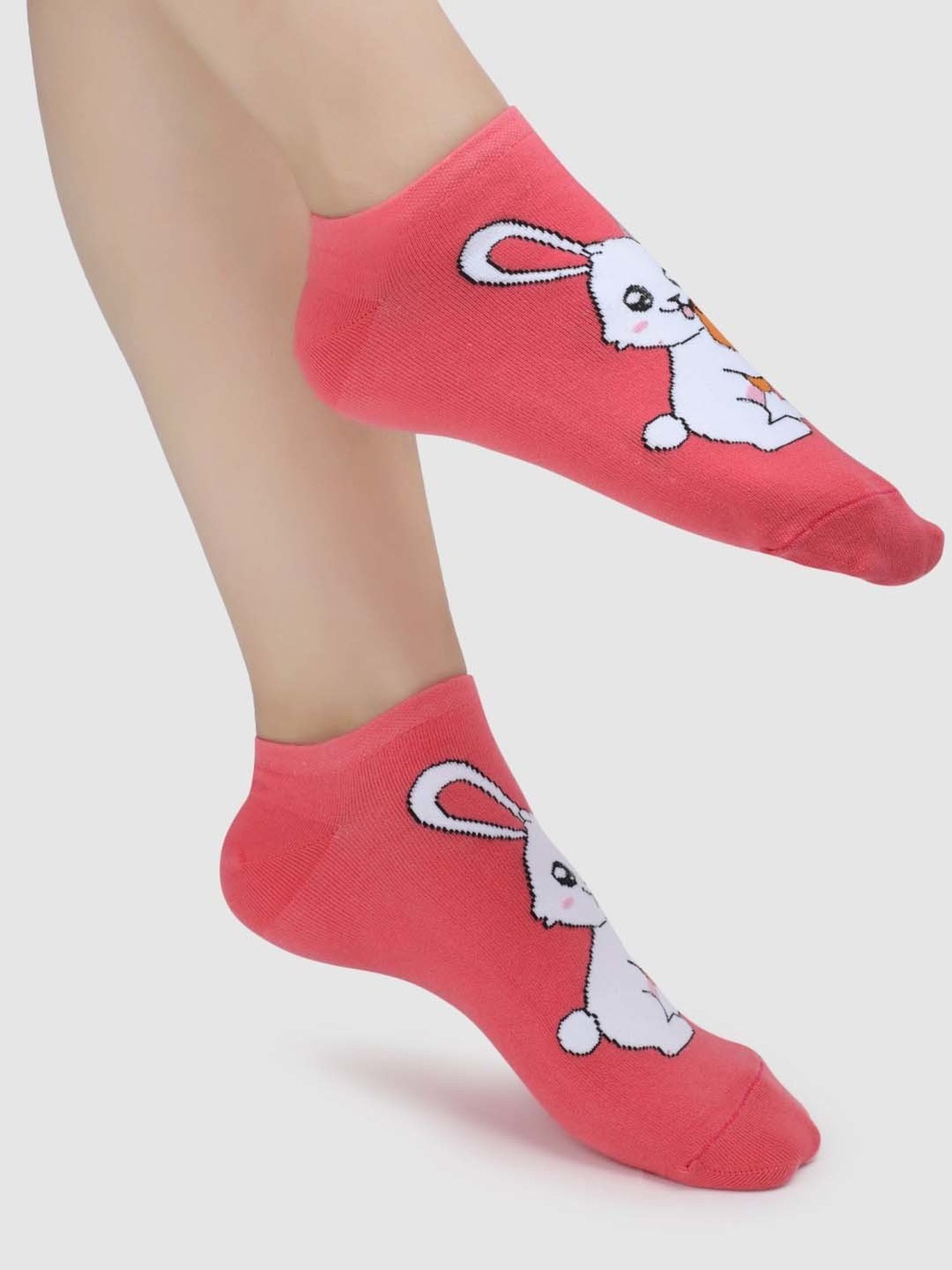 NEXT2SKIN Assorted Color Cotton Sneaker Socks - Pack Of 6