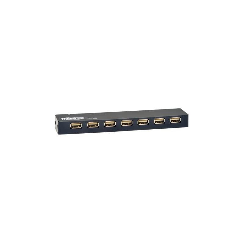 7Port USB 20 Mobile HiSpeed Hub Notebook Laptop U223007Black