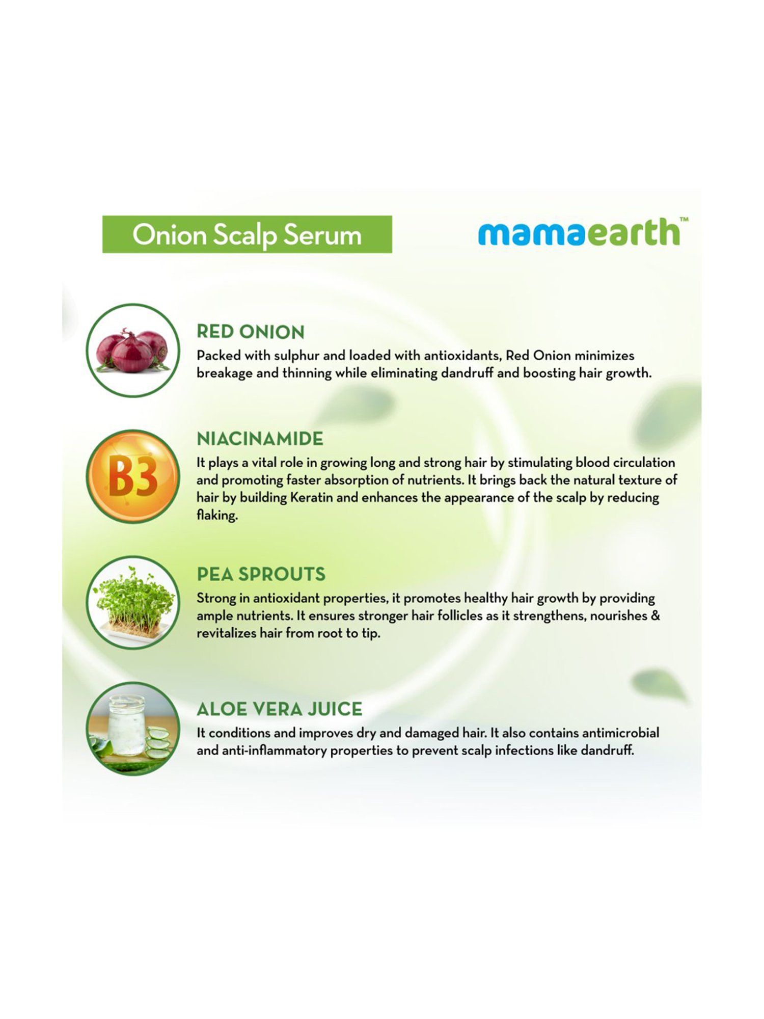 Earthraga Hair Gain Redensyl Serum - 50 ml