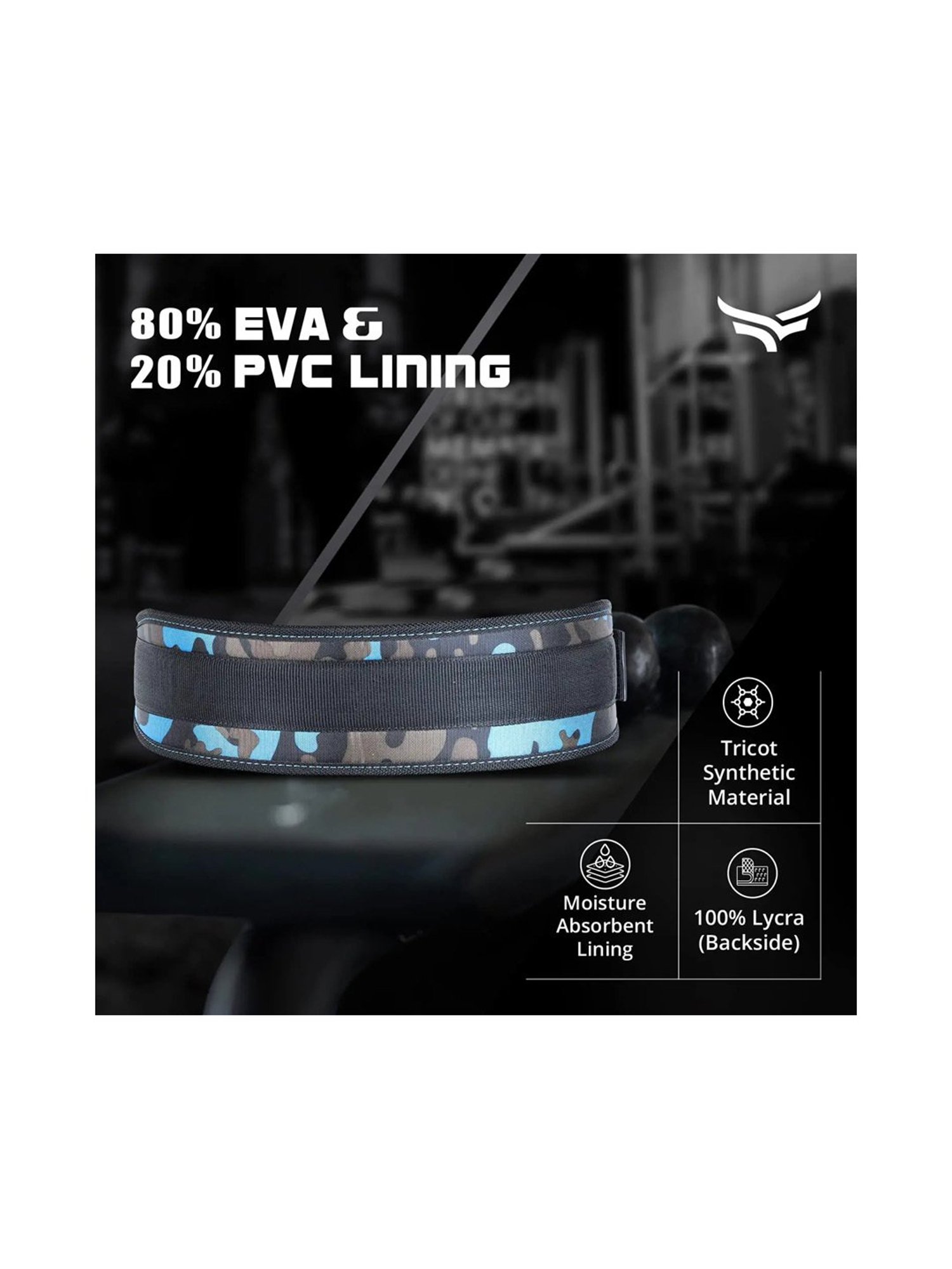 Xtrim 4 Inches Weight Lifting Belt (Grey) Size - Large